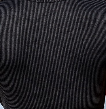 MINERAL WASHED RIB SEAMLESS METAL ZIPPER ROMER