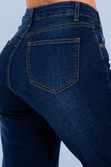 RIPPED  DENIM JOGGER