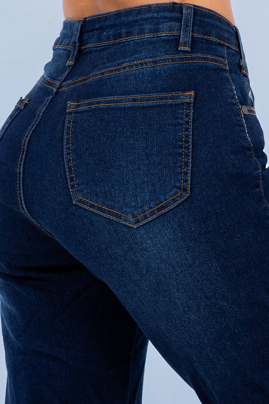 RIPPED  DENIM JOGGER