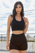Thumbnail of SPORTS BRA CROP TOP & YOGA BIKER SHORT