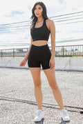 Thumbnail of SPORTS BRA CROP TOP  & YOGA BIKER SHORT