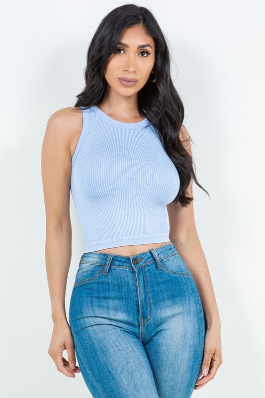 MINERAL WASHED RIB TANK