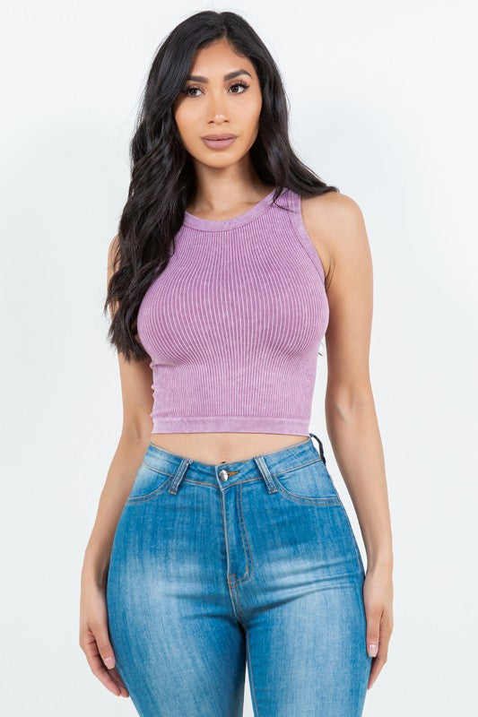 MINERAL WASHED RIB TANK