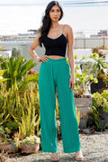 Thumbnail of PLEATED PAPER BAG WIDE LEG PANTS