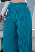Thumbnail of PLEATED PAPER BAG WIDE LEG PANTS