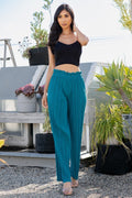 Thumbnail of PLEATED PAPER BAG WIDE LEG PANTS