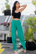 Thumbnail of PLEATED PAPER BAG WIDE LEG PANTS