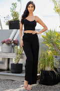 Thumbnail of PLEATED PAPER BAG WIDE LEG PANTS