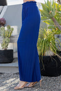 Thumbnail of PLEATED PAPER BAG WIDE LEG PANTS