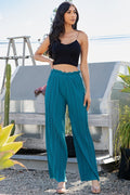 Thumbnail of PLEATED PAPER BAG WIDE LEG PANTS