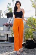 Thumbnail of PLEATED PAPER BAG WIDE LEG PANTS
