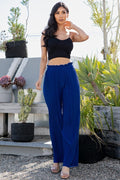 Thumbnail of PLEATED PAPER BAG WIDE LEG PANTS