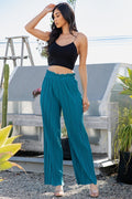 Thumbnail of PLEATED PAPER BAG WIDE LEG PANTS