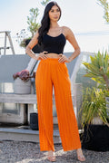 Thumbnail of PLEATED PAPER BAG WIDE LEG PANTS