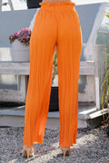 Thumbnail of PLEATED PAPER BAG WIDE LEG PANTS