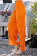 Thumbnail of PLEATED PAPER BAG WIDE LEG PANTS