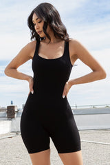 RIB SEAMLESS BRA LINE ROMPER