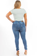 Thumbnail of SKINNY DENIM PLUS SIZE