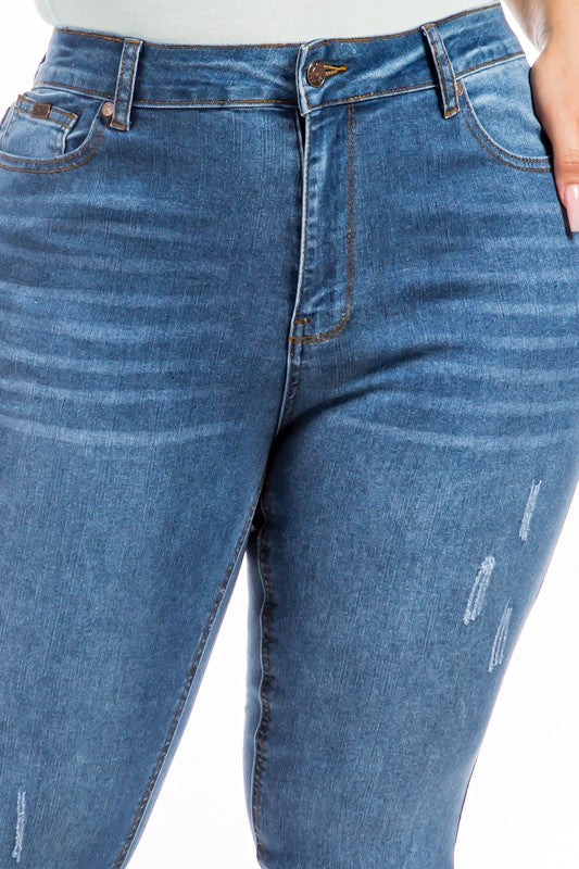 SKINNY DENIM PLUS SIZE