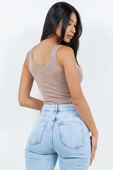 MINERAL WASHED RIB TANK