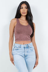 MINERAL WASHED RIB TANK