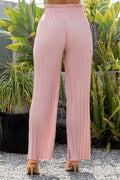 Thumbnail of PLEATED PAPER BAG WIDE LEG PANTS