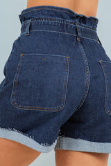 PAPERBAG SHORT DENIM