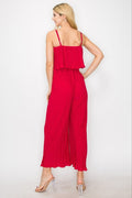 Thumbnail of TIERED PLEATED GENIE JUMPSUIT