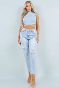 Thumbnail of RIPPED DENIM JEANS
