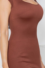 Bodycon Cap-Sleeve Mini Dress