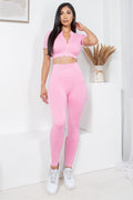 Thumbnail of MINERAL WASH 2 -PIECE CROP TOP AND PANTS SET