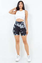 TIE DYE SEAMLESS BUTT LIFT SHORT