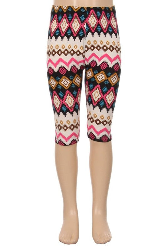 Printed CAPRI kids leggings