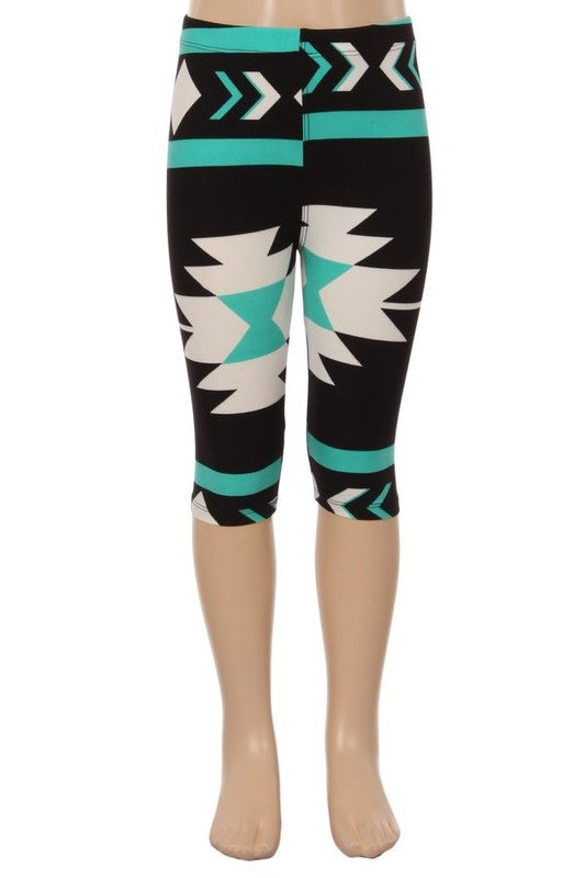 Printed CAPRI kids leggings