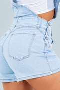 Thumbnail of DENIM SHORT OVERALLS