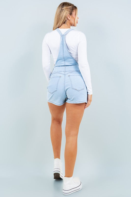 DENIM SHORT OVERALLS
