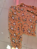 Thumbnail of 2-PIECE  PRINT BRUSHED PAJAMA SET