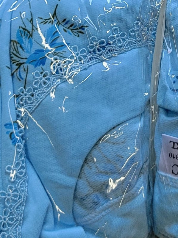 NIGHT GOWN L/S FLEECE-LINED PAJAMA DRESS