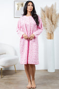 Thumbnail of NIGHT GOWN L/S FLEECE-LINED PAJAMA DRESS