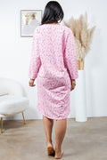 Thumbnail of NIGHT GOWN L/S FLEECE-LINED PAJAMA DRESS