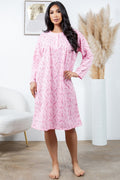 Thumbnail of NIGHT GOWN L/S FLEECE-LINED PAJAMA DRESS