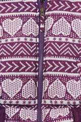 Vest with heart print