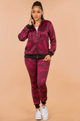 MEXICO STRIPED  HOODIE SET