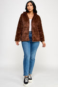 Thumbnail of FAUX FUR COAT