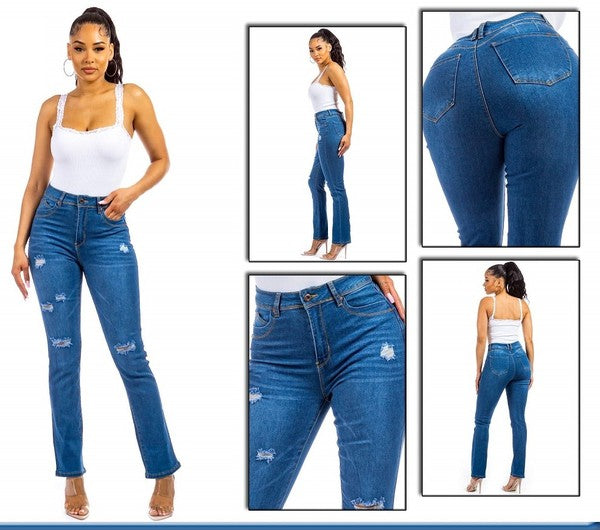 Ripped  Boot cut Jeans