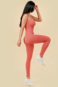 Thumbnail of ONE STRAP RIBBED SEAMLESS JUMPSUIT