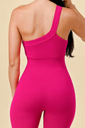 Thumbnail of ONE STRAP RIBBED SEAMLESS JUMPSUIT
