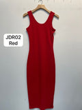 Thumbnail of RIBBED SLEEVELESS MIDI DRESS
