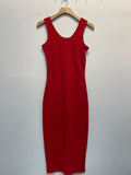 Thumbnail of RIBBED SLEEVELESS MIDI DRESS