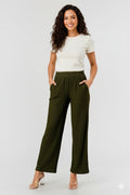 Thumbnail of CRINKLE  OUT-WAIST W/STRINGSTRAIGHT LEG PANTS